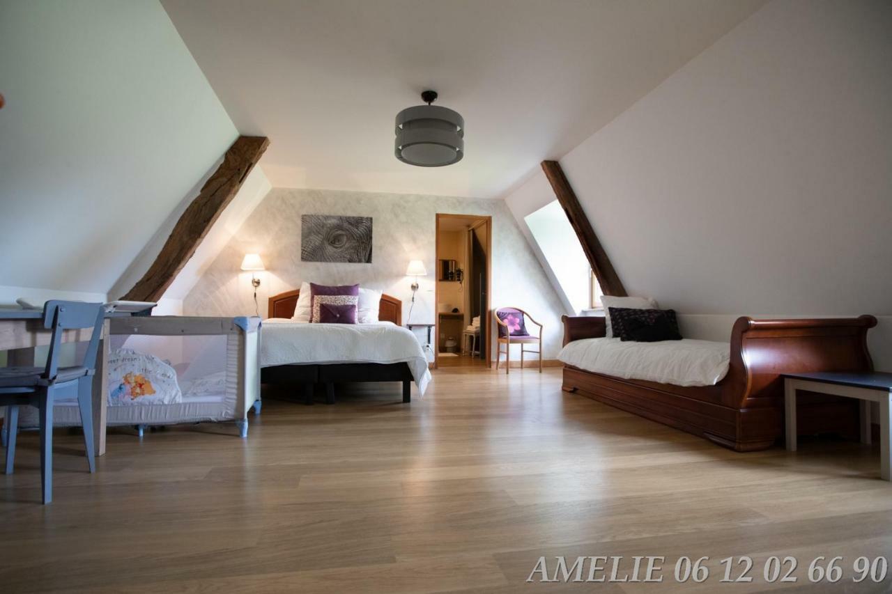 Le Lit De La Saane Panzió Auzouville-sur-Saâne Kültér fotó